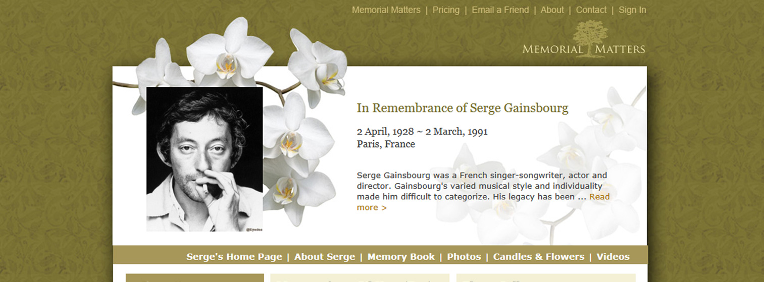 Memorial Matters Giant Step
